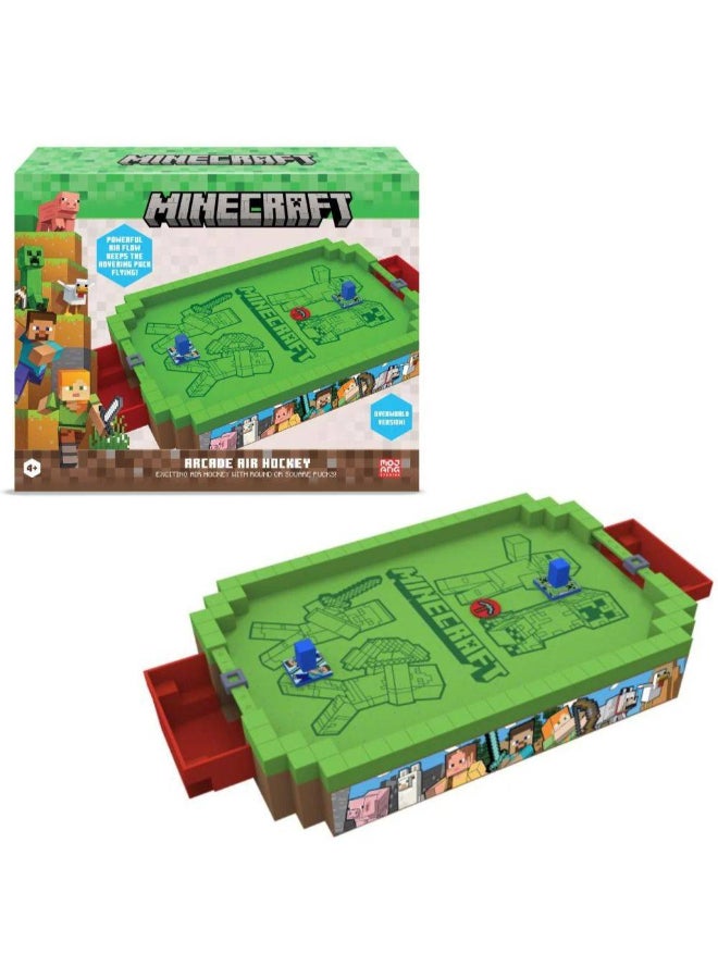 Minecraft Overworld Arcade Air Hockey Tabletop Game - Image 2